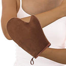 1pc Body Self Tanning Oiling Applicator Gloves Body Cleaning Glove (Brown) Newly