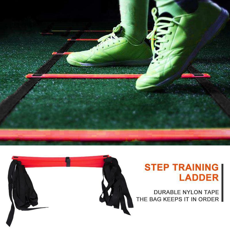 12Rung Nylon Strap Agility Ladders Soccer Speed Ladder Outdoor Fitness Equipment
