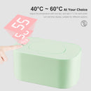 USB Baby Wet Wipes Heater Home Car Tissue Paper Warmer Warming Box (Green) Newly