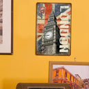 Classic Attraction Ads Metal Plates Sign Cave Bar Home Pub Wall Art Tin Pai