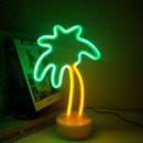 Neon Sign LED Lights Decorative Marquee Signs Light with Base (Coco) Newly