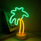 Neon Sign LED Lights Decorative Marquee Signs Light with Base (Coco) Newly