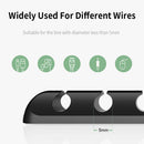 Headphone Cable Holder Cable Organizer Silicone Wire Clips USB Cable Winder