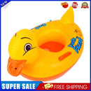 Baby Swimming Ring Seat Cute Inflatable Kid Safety Float Swim Circle Yellow