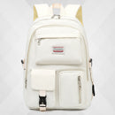 #A Nylon Backpack Korean Teenager Boys Girls School Students Book Bags Mochilas