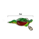 Simulation Duck Fishing Lure 7cm 11g Lifelike Double Hooks False Bait (3)