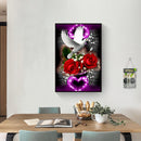 Rose Love DIY Full Round Drill Diamond Painting Picture Rhinestone Handwork K