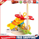 Kids Wooden Fishing Toys Set Column Blocks Educational Puzzle Cartoon Toys