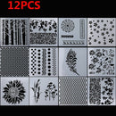 Paper Cards Walls Painting Embossing Template Layering Stencils Scrapbooking