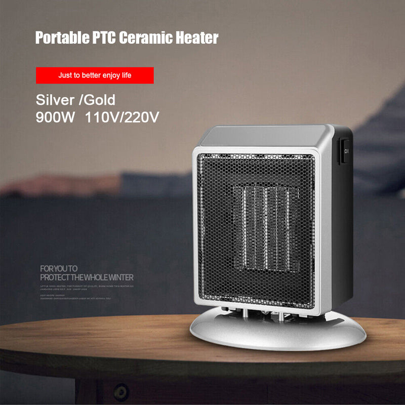 Personal Space Stove Radiator Electric Winter Hot Air Warmer Room Heating Fan