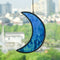 Moon Acrylic Light Catcher Ornaments Hanging Pendant Garden Decor (TYU017F)