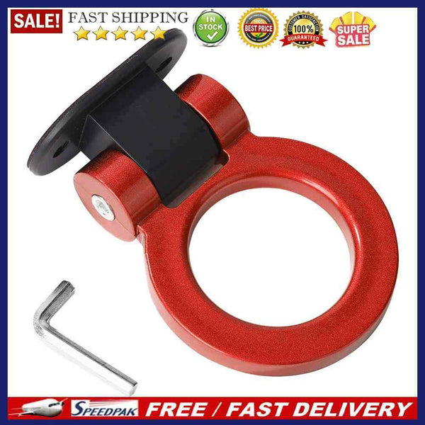 Universal ABS Racing Ring Style Dummy Car Trailer Hook Auto Exterior Access