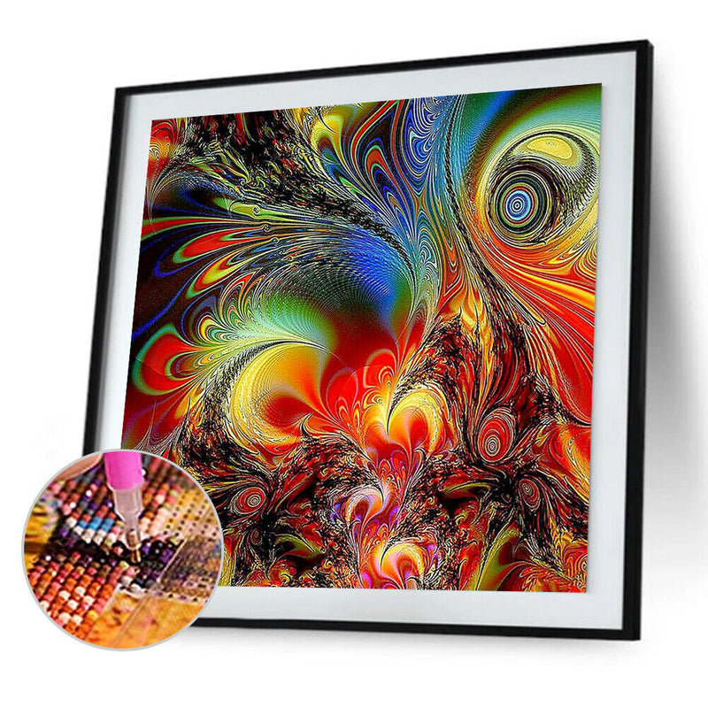 5D DIY Diamond Painting Kits Full Round Drill Abstract Mosaic Picture Wall