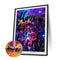5D DIY Full Round Drill Diamond Painting Word Home Wall Art Drawing Ornaments