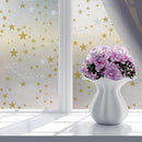 45x100cm PVC Glass Window Film Adhesive Window Stickers Shading Decor(3) Newly