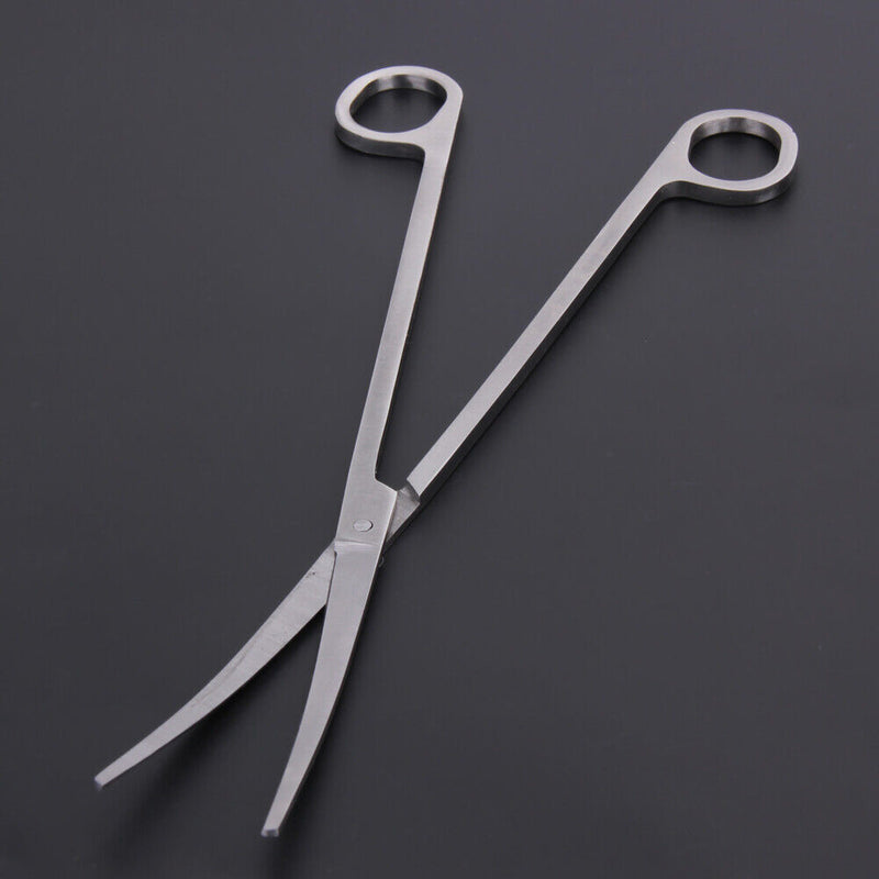 3in 1 Aquarium Aquatic Live Plants Long Handle Tweezers Scissors Trim Tools Set