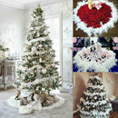 2M Christmas Tree White Feather Xmas Ribbons Boa Strips Garland Party Home F1X1