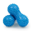 Durable PVC Peanut Shape Massage Ball Fitness Trigger Hand Foot Pain Massager