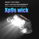 Multi-position  Waterproof High-Brightness Headlamp for Outdoor Hiking