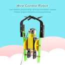 DIY Wire Control Climb Robot DIY Educational Physics Experiment Toys Kits Newly