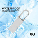 8GB/16GB/32GB/64GB/128GB Metal USB 2.0 Flash Drive Pen Memory Storage U Stick