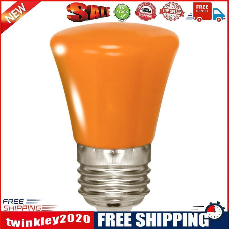 E27 3W LED Crown Energy Saving Light Bulbs Holiday Home Party Lamp (Orange)