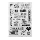 Thank You Silicone Transparent Stamp DIY Scrapbooking Decor Clear Stamp
