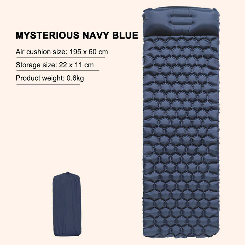 Moisture-proof Sleeping Mat Outdoor Hiking Camping Tent Inflatable Air Mattress