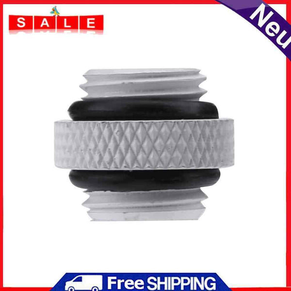 ALLOYSEED PC Cooling System Dual External Thread G1/4 Hose Connector for PC Water