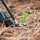 10pcs 14.5cm Camping Tent Ground Peg Nylon Canopy Awning Fixed Nail (Green)