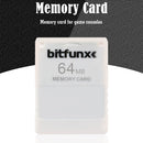 FMCB 1.966 Memory Card for Sony PS2 64MB Free McBoot Console Card (White) Newly