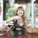 1-6 Decks Automatic Card Shuffler USB/Battery Power Electric Shuffling Machine