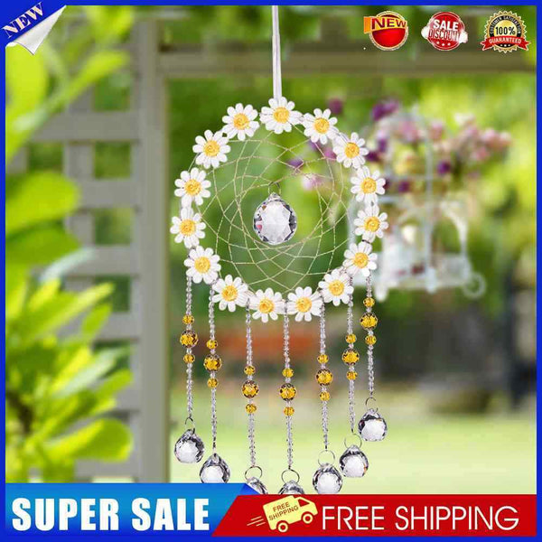 Dream Catcher with Bijou for Children Gifts Bedroom Student Dorm Window Pendant
