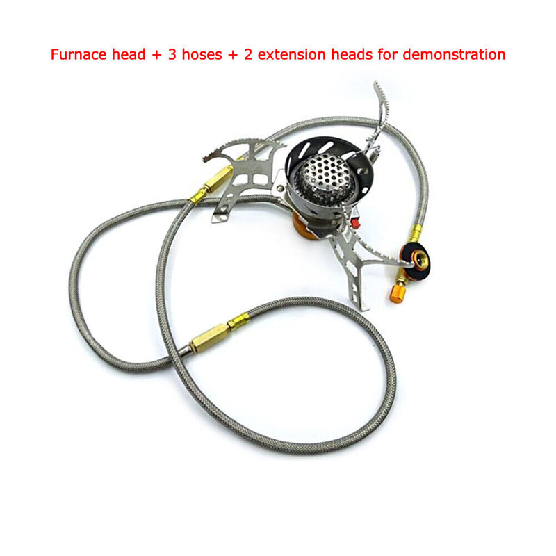 #A Outdoor Camping BBQ Extension Tube Hose Connector Gas Stove Adapter Accessori