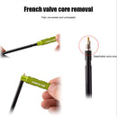 Bike Valve Core Tool Aluminum Alloy Valve Core Wrench for Presta American Valves