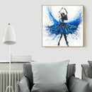 5D DIY Full Drill Diamond Painting Novelty Ballet Dancer Cross Stitch Embroidery