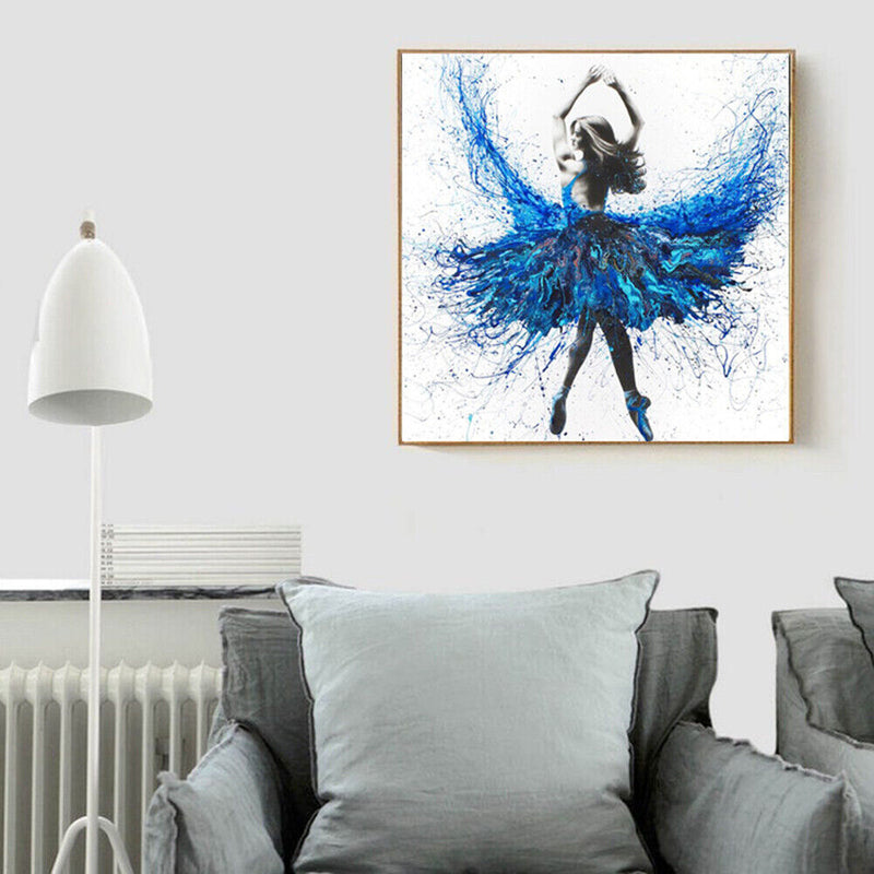 5D DIY Full Drill Diamond Painting Novelty Ballet Dancer Cross Stitch Embroidery