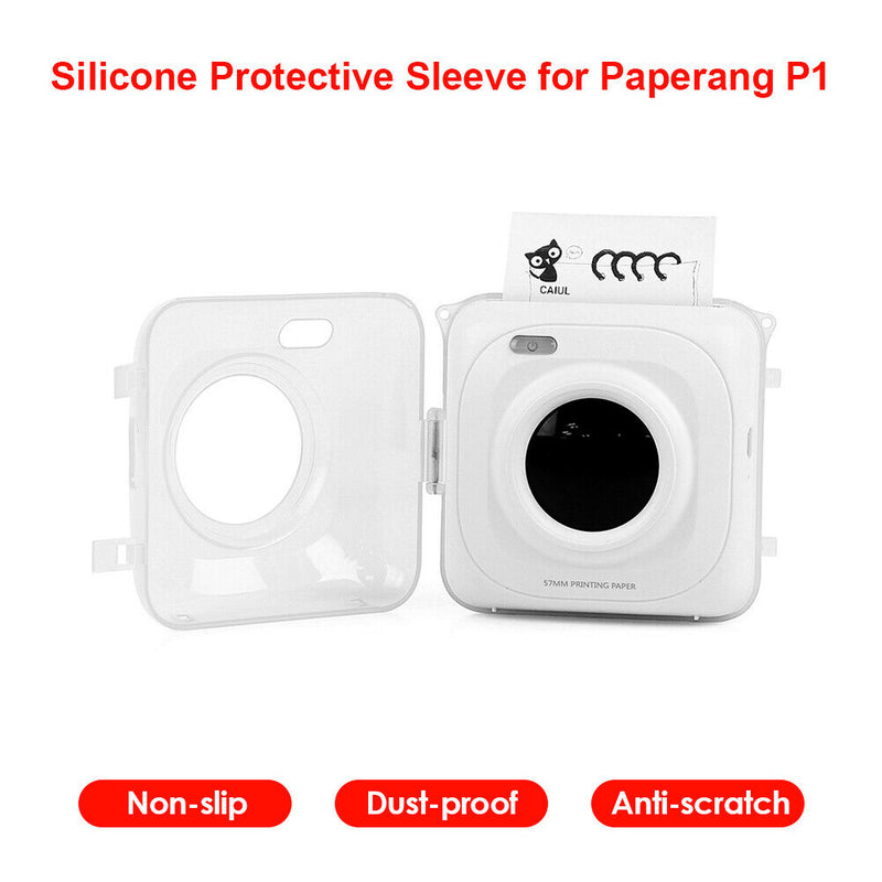 Protective Cover Carrying Bag for Paperang P1 Thermal Photo Printer (Clear)