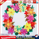 5D DIY Colorful Wreath Part Special Drill Diamond Painting Mosaic Artwork Newly