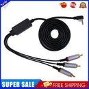 1.8 Meters 3 RCA Port Splitter A/V Adapter Cable for PSP1000/2000/3000