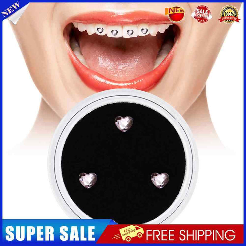 #A 3pcs Teeth Diamond Teeth Jewelry Tooth Decoration Teeth Whitening Teeth Gems
