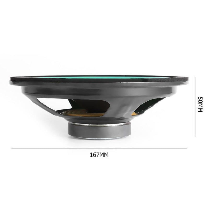 Car Coaxial Speakers, 16.5cm, 85dB, High Sound Quality, Universal, 80