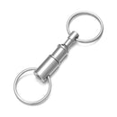 Separable Double Ring Removable Child-mother Buckle Keychain Key Ring Separate