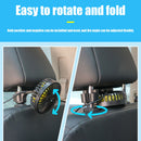 F407 Car Headrest Fan USB Powered Powerful 3-Speed Auto SUV Backseat Fan