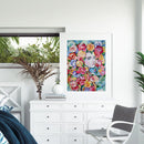 Flower Girl Oil Paint By Number Canvas Drawing DIY Picture Art Craft Home Decor