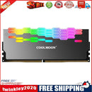 COOLMOON RA2 RAM Heat Sink Cooler ARGB Colorful Heat Spreader for PC (Grey)