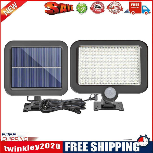 COB 56LED Solar Split Lamp Motion Sensor Waterproof Outdoor Night Lighting