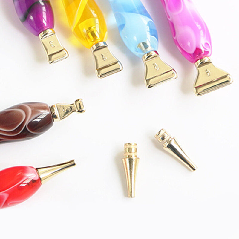Diamond Painting Metal Point Pen Golden Metal Head Removable Replacement Tool