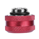 G1/4 Thread Rigid Tube 14mm Hard Tube Extender for PC Water Cooling(Red)