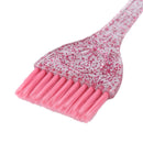 Hair Dye Brush Hair Coloring Applicator Comb Hair Styling Salon Tool (Pink)